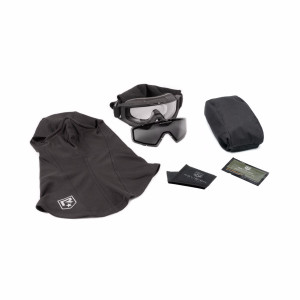 Revision Military Snowhawk Goggle System - U.S. Military Kit Black With Balaclava Revision Military Snowhawk Goggle System - U.S. Military Kit Black With Balaclava