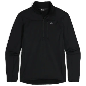 Outdoor Research Men's Vigor Grid Fleece Half Zip Black