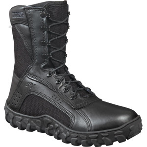 rocky work boots black