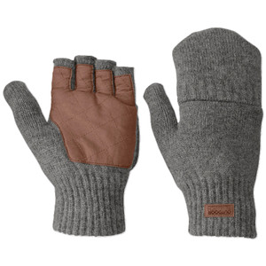 Outdoor Research Lost Coast Fingerless Mitts Pewter Outdoor Research Lost Coast Fingerless Mitts Pewter