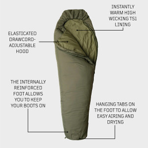 Snugpak Tactical 2 Sleeping Bag WGTE made in the UK Snugpak Tactical 2 Sleeping Bag WGTE made in the UK