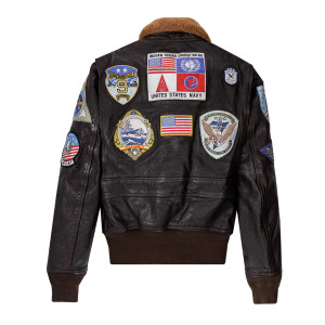Cockpit USA Movie Hero Top Gun II Navy G-1 Jacket Brown USA Made (Z212136) Cockpit USA Movie Hero Top Gun II Navy G-1 Jacket Brown USA Made (Z212136)