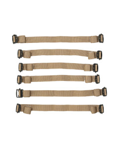 Eberlestock Hook Up Kit, Ultralight: Gatekeeper 6 pack Dry Earth