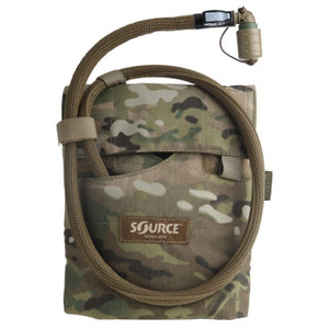 Source Kangaroo 1 Liter Bladder w/ Pouch Multicam Collapsible Canteen 33 oz Hydrated