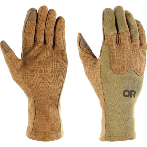 Outdoor Research Overlord II FR Gloves Coyote Brown USA made Outdoor Research Overlord II FR Gloves Coyote Brown USA made
