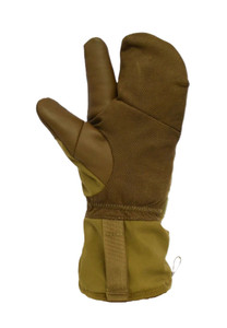Trigger Finger Mitten US ARMY CWGS Waterproof Coyote Brown USA Made Trigger Finger Mitten US ARMY CWGS Waterproof Coyote Brown USA Made