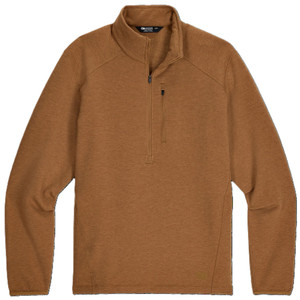 Outdoor Research Men's Crescent Fleece Half Zip Bronze Outdoor Research Men's Crescent Fleece Half Zip Bronze