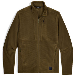 Outdoor Research Men's Trail Mix XT Fleece Jacket Dark Olive Outdoor Research Men's Trail Mix XT Fleece Jacket Dark Olive