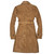 Cockpit USA Amelia Trench Coat Brown Soft Lamb Leather USA Made  Cockpit USA Amelia Trench Coat Brown Soft Lamb Leather USA Made