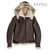 Cockpit USA B-3 Hooded Sheepskin Bomber Jacket (Long) USA Made  Cockpit USA B-3 Hooded Sheepskin Bomber Jacket (Long) USA Made