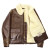 Cockpit USA AN-J-4 Sheepskin Jacket Brown USA Made Cockpit USA AN-J-4 Sheepskin Jacket Brown USA Made