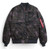 Alpha Industries MA-1 Mod Bomber Jacket Black Blur Camo Alpha Industries MA-1 Mod Bomber Jacket Black Blur Camo