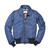Cockpit USA Women's B-15 Bomber Jacket Sapphire USA Made Cockpit USA Women's B-15 Bomber Jacket Sapphire USA Made