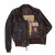 Cockpit USA Navy Carrier Pilot’s Jacket Brown USA Made Z21I024