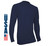 XGO FR Phase 1 Lightweight Long Sleeve Crew USA Made Navy