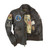 Cockpit USA USS Forrestal Carrier Pilot's Vietnam Flight Jacket USA Made Brown 