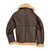 Cockpit USA R.A.F. Sheepskin Bomber Jacket Brown Leather USA Made  Cockpit USA R.A.F. Sheepskin Bomber Jacket Brown Leather USA Made