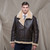 Cockpit USA R.A.F. Sheepskin Bomber Jacket Brown Leather USA Made  Cockpit USA R.A.F. Sheepskin Bomber Jacket Brown Leather USA Made