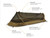 Catoma Burrow inner Shelter Tent included in the system USA Made