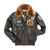 Cockpit USA Women's Top Gun Flight Jacket Brown W/ Patches USA Made