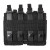 5.11 Tactical FLEX DBL AR 2.0 POUCH Black back 5.11 Tactical FLEX DBL AR 2.0 POUCH Black back
