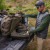 Eberlestock Atlas Duffel Dry Earth boot compartment Eberlestock Atlas Duffel Dry Earth boot compartment