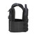 Tac Shield RZR Molle Plate Carrier Black side left face Tac Shield RZR Molle Plate Carrier Black side left face
