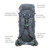 Alps Mountaineering Caldera 75 Pack Gray 