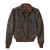 Cockpit USA Battleworn A-2 Flight Jacket Made in the USA Cockpit USA Battleworn A-2 Flight Jacket Made in the USA