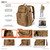 5.11 Tactical Rush24 2.0 Backpack 37L Pack Shown in Kangaroo  5.11 Tactical Rush24 2.0 Backpack 37L Pack Shown in Kangaroo