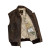 Cockpit USA The Stearman Leather Vest Brown USA Made