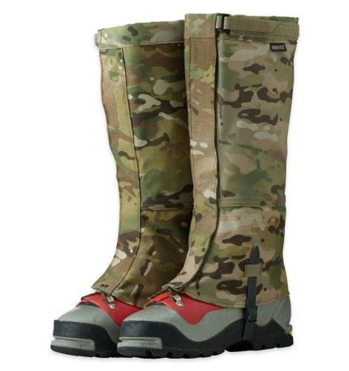 Outdoor Research Expedition Crocodiles Multicam Leg Gaiters Gore-tex USA Made