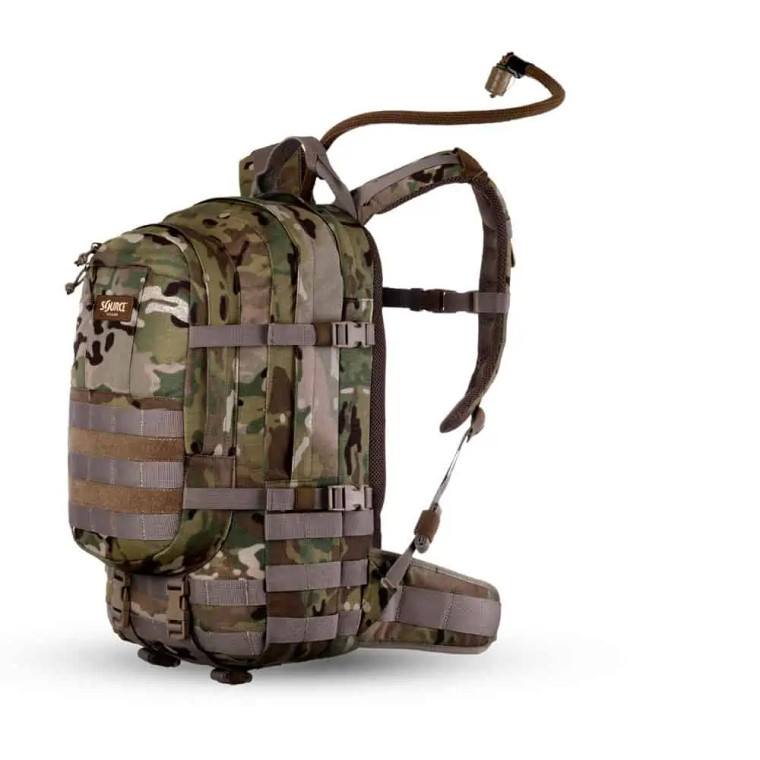 Zdroj taktické hydratace assault pack cargo 20l multicam