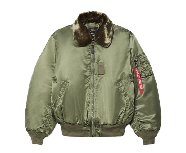 Alpha Industries B-15 Flight Jacket Sage Green