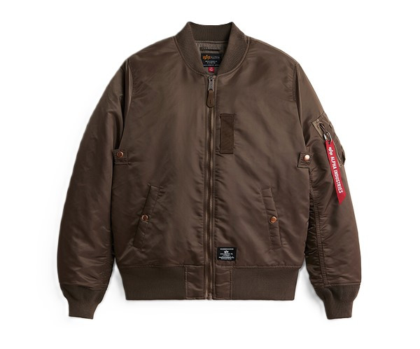 MJM53504C1 Alpha Industries MA-1 Mod Bomber Jacket Coyote Brown