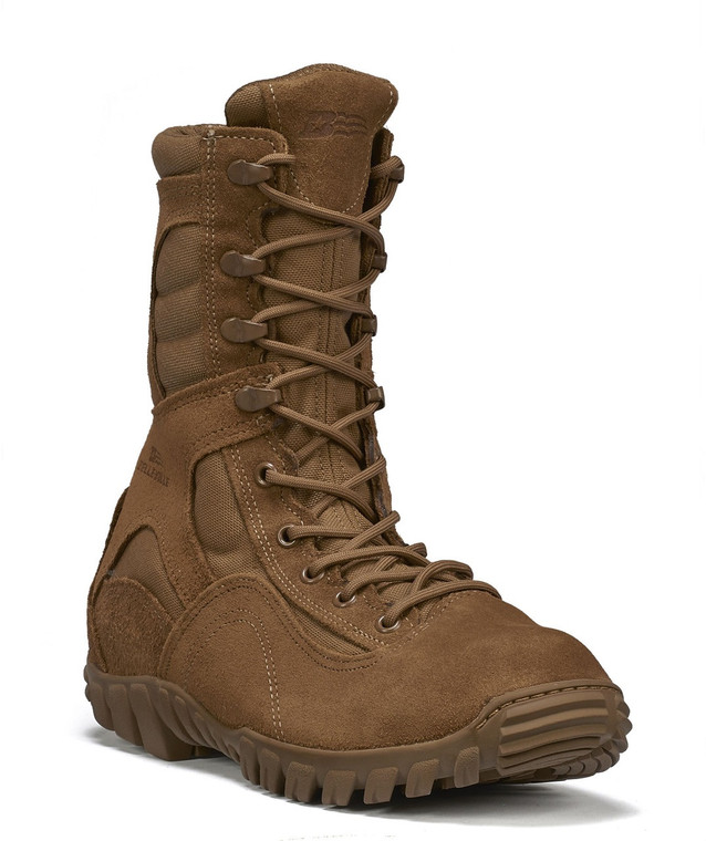Belleville Hot Weather Hybrid Steel Toe Assault Boot Coyote Brown USA Made