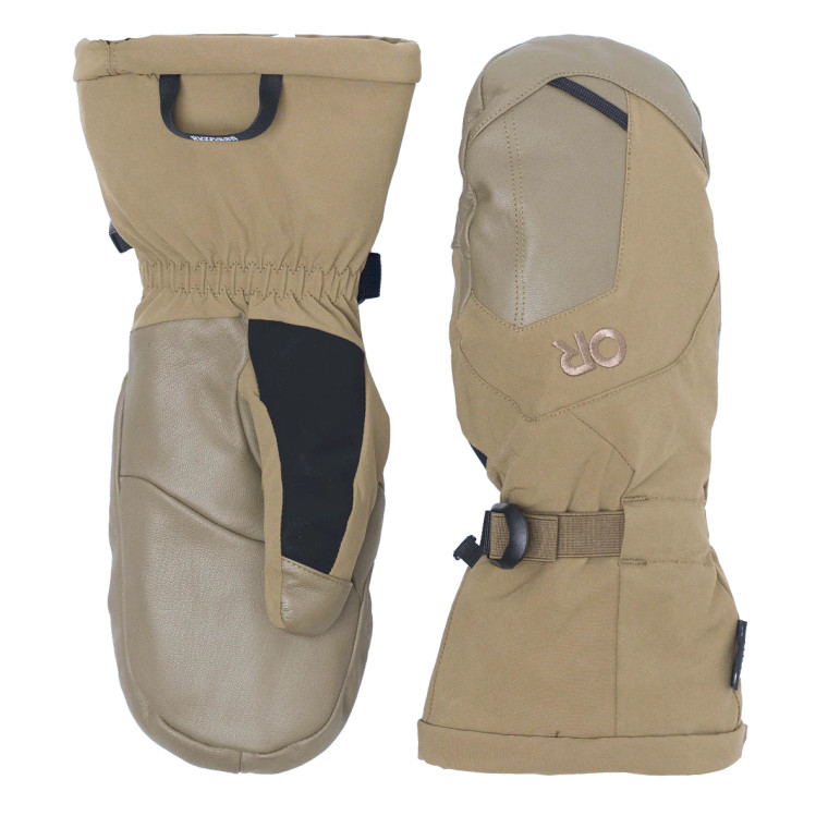 Outdoor Research Arete Modular Gore-Tex Mitts Coyote Brown