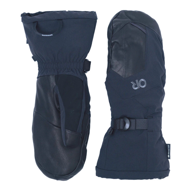 Outdoor Research Arete Modular Gore-Tex Mitts Black Outdoor Research Arete Modular Gore-Tex Mitts Black