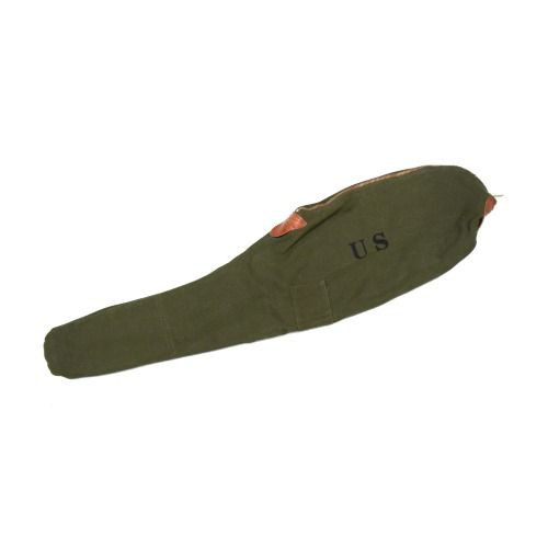 WW II Reproduction M1 Carbine OD Carrying Case with Fleece Lining
