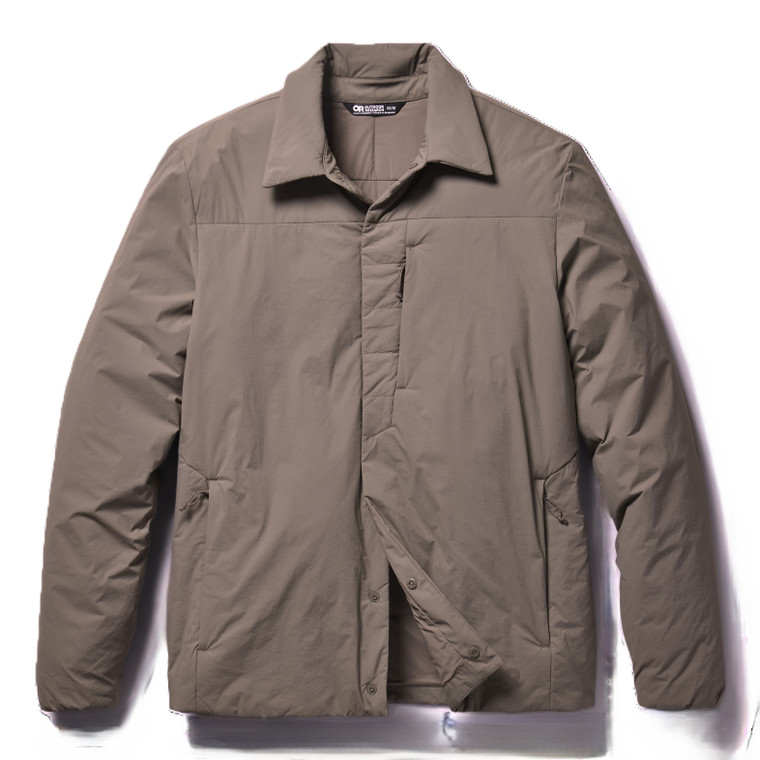Outdoor Research Men's Vesper Insulated Shirt Jacket Gravel