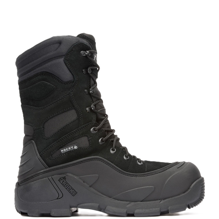 Rocky Blizzard Stalker Pro Waterproof 1200 Gram Thinsulate Insulated Boots Black