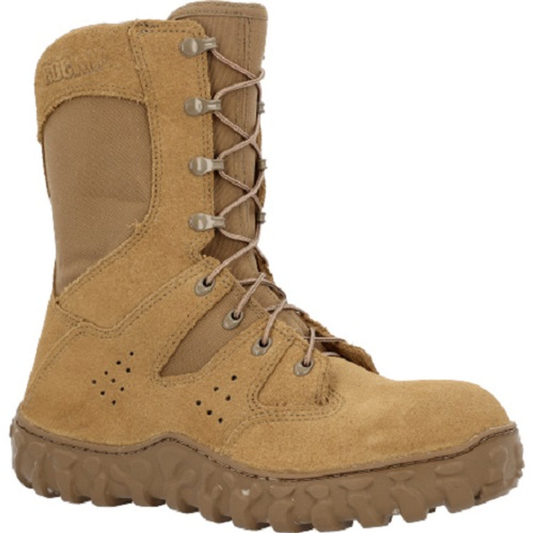 Rocky s2v predador composto biqueira militar bota coiote marrom