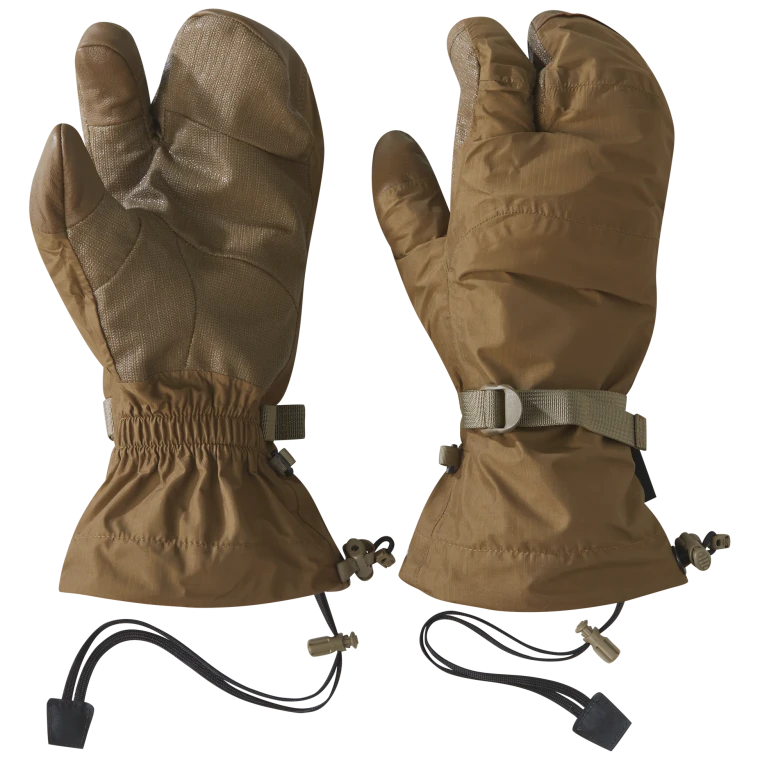 Outdoor Research MGS Modular Glove System TF Mitts Gore-tex Coyote Brown USA Made