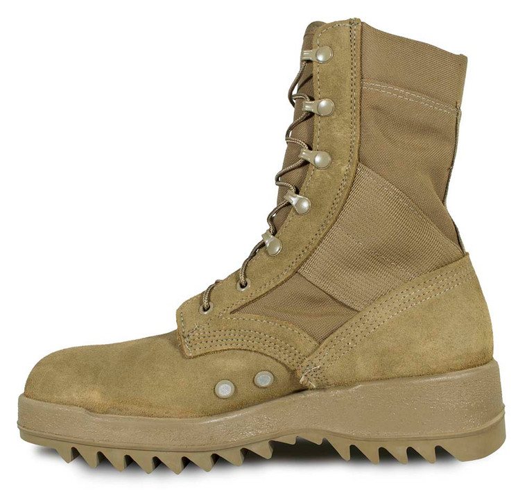 McRae Hot Weather Ripple Sole Combat Boot Coyote Brown USA Made