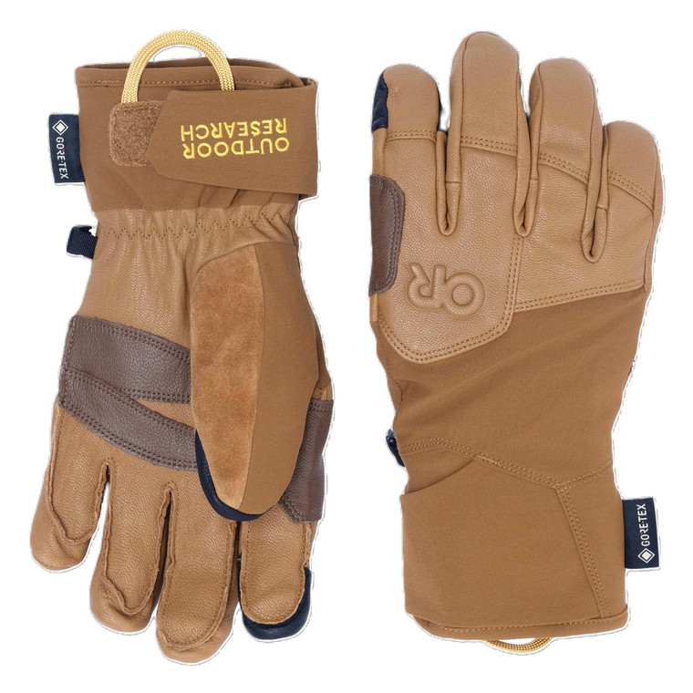 Outdoor Research Team Gore-Tex Gloves Dark Natural