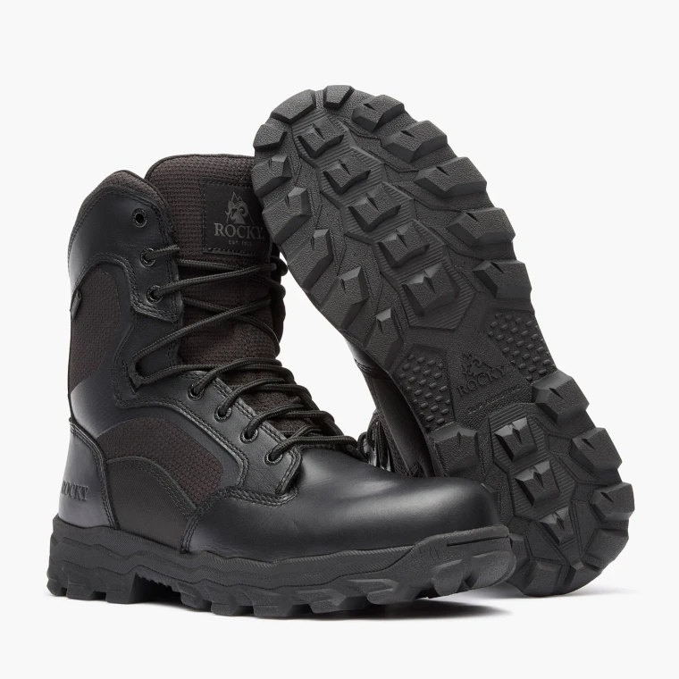 Rocky Alpha Force Lite Waterproof Public Service Boot Black RKD0139