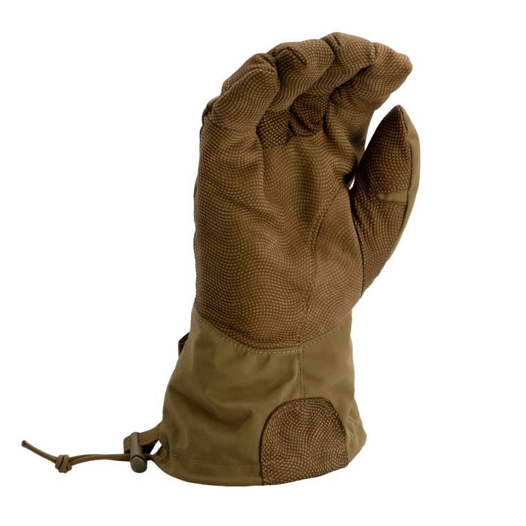 Clime And Place Cold Weather Glove with removable liner Coyote Brown USA Made