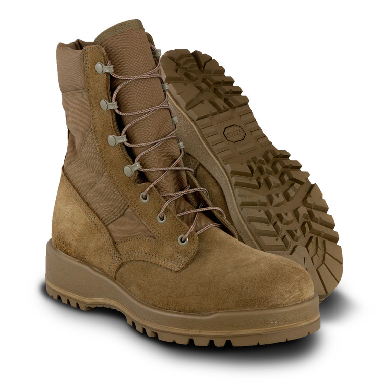 Altama Wrath meleg időjárás 8 hüvelykes ST Boot Coyote Brown USA Made