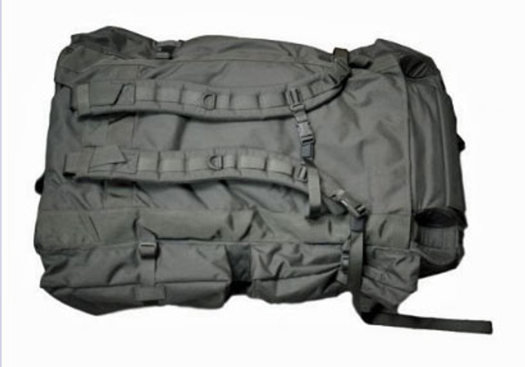 حقيبة Blackhawk Go Box Rolling Load Out مع إطار أخضر كبير جدًا مع أوراق الشجر مع أحزمة حقيبة ظهر قابلة للإزالة مرفقة