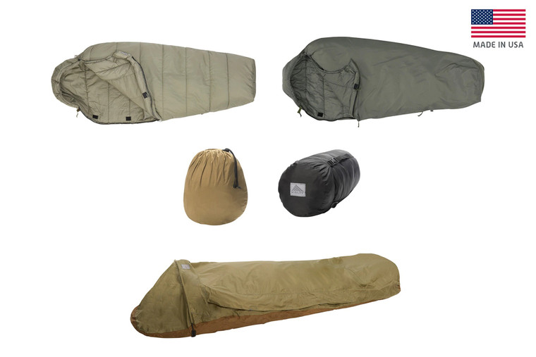 Kelty varicom extreme sleep system USA:ssa valmistettu